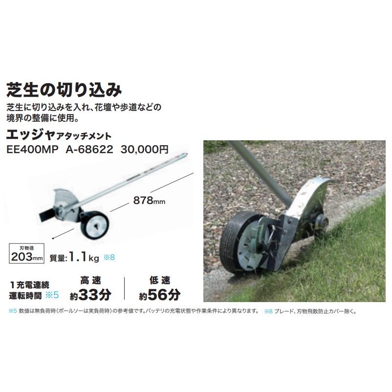 マキタ（makita） エッジャアタッチメント A-68622 EE401MP 刃物径