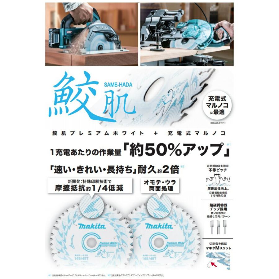 マキタ (マキタ) 125mm 鮫肌 プレミアムホワイトチップソー A
