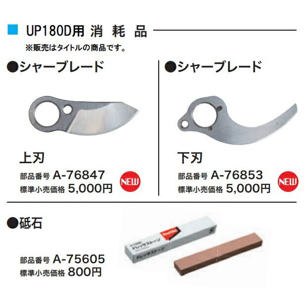 マキタ（makita） シャーブレード 上刃 A-76847 適用モデルUP180D