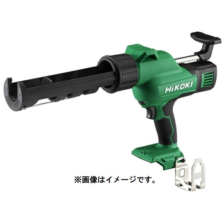 HiKOKI コードレスコーキングガン AC18DA (NN) 本体のみ 逆さ置き可能 18V対応 日立 ハイコーキ