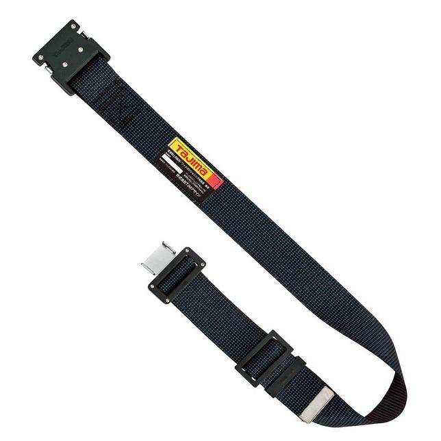 タジマ 胴ベルト アルミワンタッチバックル BWM125-DBU ドット青