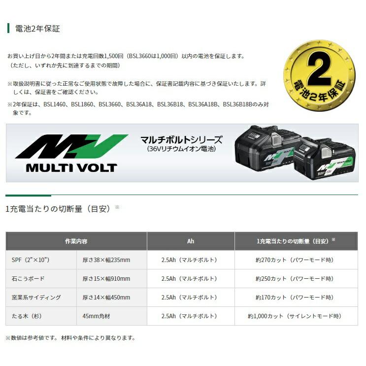 HiKOKI コードレス集じん丸のこ C3605DYB(NN) 本体のみ クリーン HiKOKI コードレス集じん丸のこ C3605DYB(NN) 本体のみ クリーン