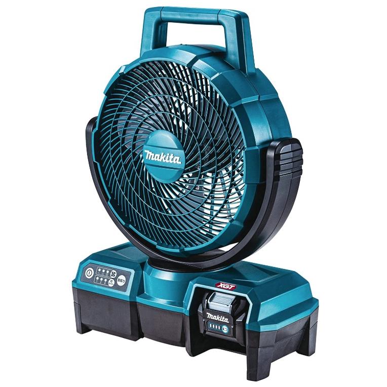 Makita 充電式扇風機 CF001GZ マキタ（makita） 充電式ファン CF001GZ 青 本体のみ 扇風機 自動首