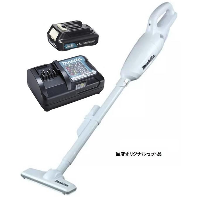 マキタ（makita） 充電式クリーナ CL106FDZW+バッテリBL1015+充電器