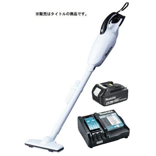 マキタ 充電式クリーナ CL180FDZW(白)+バッテリBL1860B+充電器 マキタ 充電式クリーナ CL180FDZW(白)+バッテリBL1860B+充電器