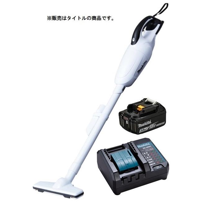 マキタ 充電式クリーナ CL180FDZW(白) マキタ（makita） 充電式クリーナ CL180FDZW(白)+バッテリBL1830B+充電