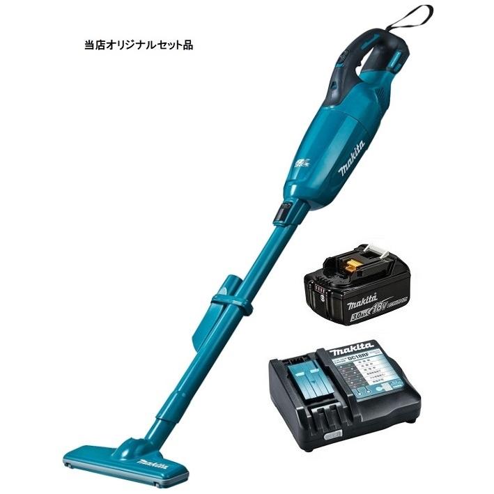 マキタ（makita） 充電式クリーナ CL280FDZ(青)+バッテリBL1830B+充電