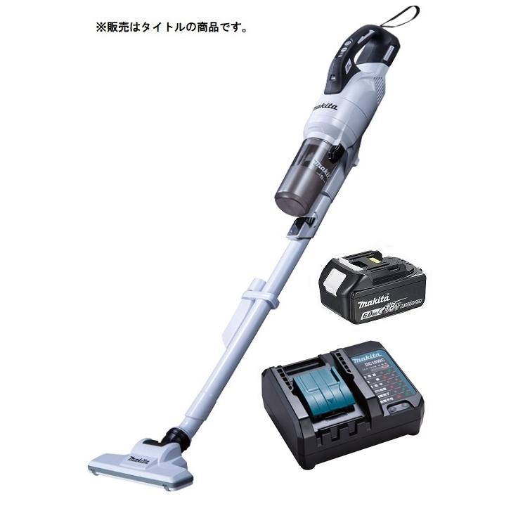 マキタ（makita） 充電式クリーナ CL286FDZW(白)+バッテリBL1860B+充電