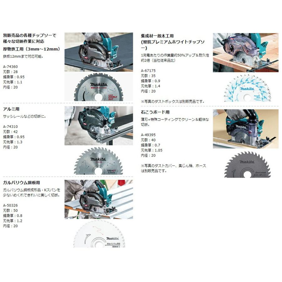 マキタ (マキタ) 125mm充電式チップソーカッタ CS003GRDX マキタ (マキタ) 125mm充電式チップソーカッタ CS003GRDX