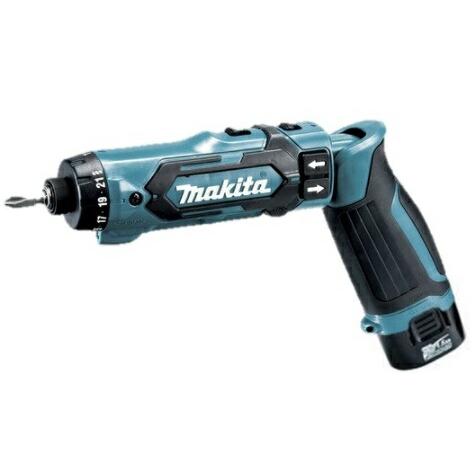 マキタ（makita） 充電式ペンドライバドリル DF012DSHX 青 バッテリ2個 