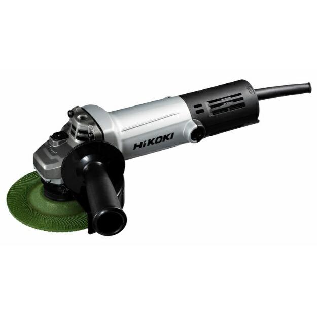 HiKOKI 電子ディスクグラインダ G13SHA (E) 100V 3P可倒式プラグ付 サイドハンドル付 砥石径125mm アルミボディ ハイコーキ 日立