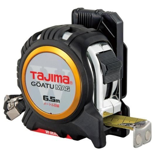 タジマ GASFGLWM2565 剛厚G 25mm幅6.5m セフダブルマグ コンベックス