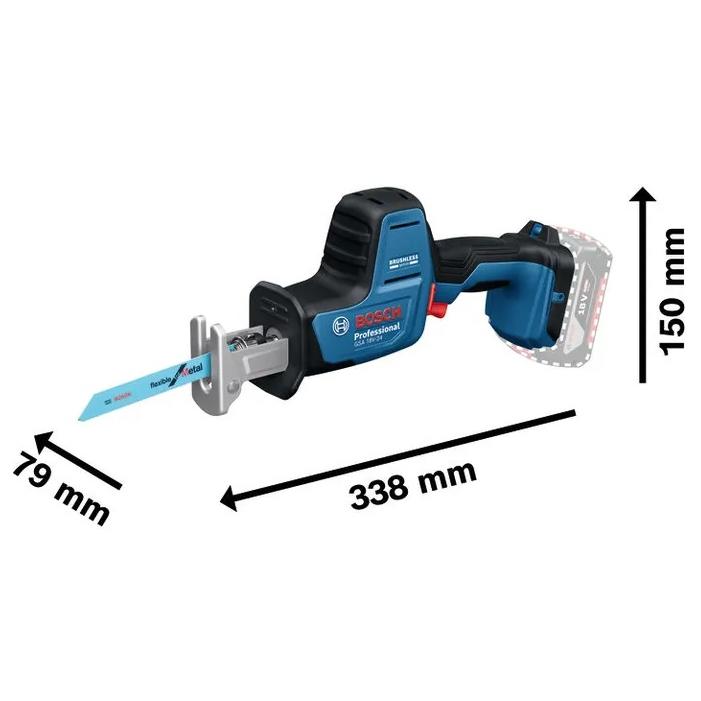 値下げしました!!ボッシュ BOSCH GSA18V-LI セーバーソー 中古品 バッテリ18V 2.0Ah一個/充電器 ※ケース無し 【ハンズクラフト宜野湾店】 BOSCH（ボッシュ） GSA18V-24H コードレスセーバーソー 本体のみ