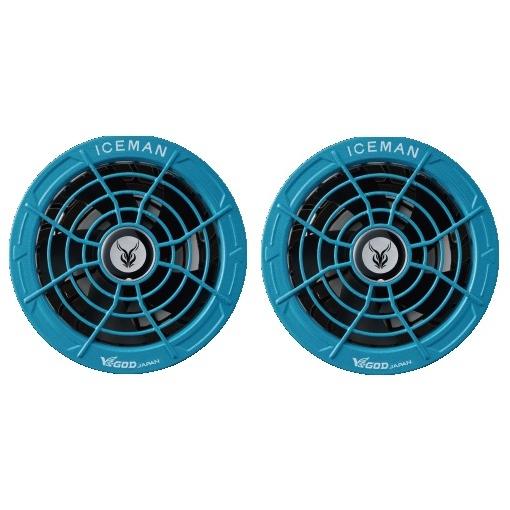空調服 TM 山真製鋸 HP30V-BL-SET アイスマン ハイパワーファンセット