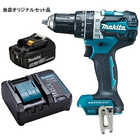 マキタ 充電式震動ドライバドリル HP484DZ+バッテリBL1830B+充電 マキタ 充電式震動ドライバドリル HP484DZ+バッテリBL1830B+充電