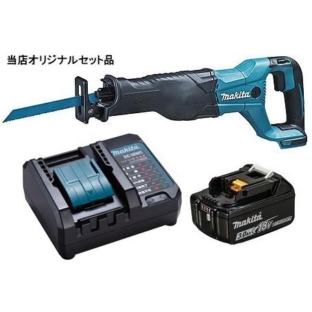 マキタ 充電式レシプロソー JR186DZ+バッテリBL1830B+充電器 マキタ 充電式レシプロソー JR186DZ+バッテリBL1830B+充電器