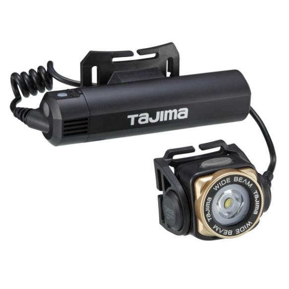tajima タジマ　ヘッドライト　NDS50A-B47 新品未開封品 タジマ NDS50A-B47 ヘッドライト NDS 500lm 大径照射 3747セット 専用