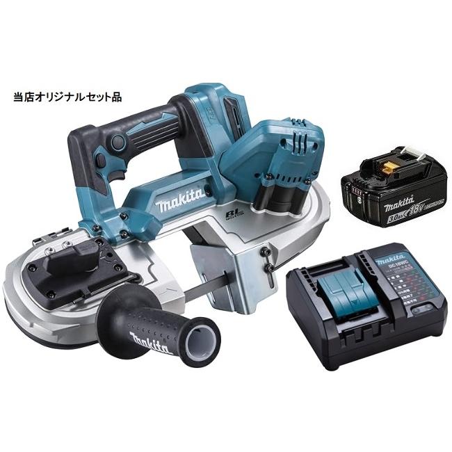 マキタ 充電式ポータブルバンドソー PB183DZ+バッテリBL1830B+充電器 