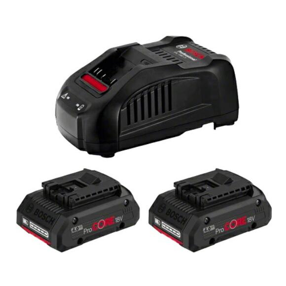 BOSCH（ボッシュ） 18V4.0Ahバッテリー+充電器セット ProCORE18V4S2