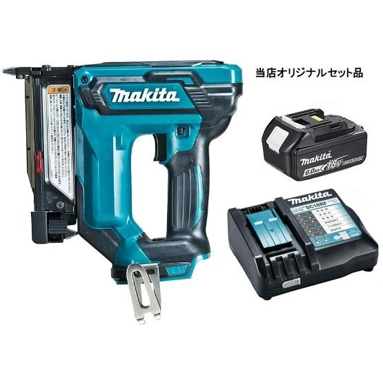 マキタ（makita） 充電式ピンタッカ PT353DZK+バッテリBL1860B+充電器