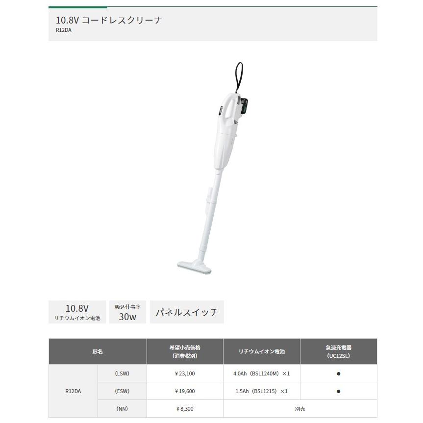 当店だけの限定モデル HiKOKI 旧 日立工機 10.8V コードレスクリーナー