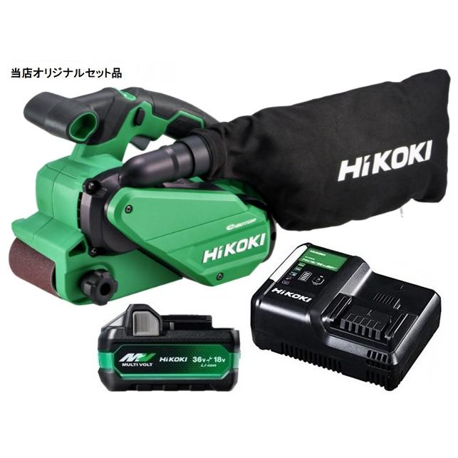 HiKOKI（ハイコーキ） コードレスベルトサンダ SB3608DA(NN)+バッテリ