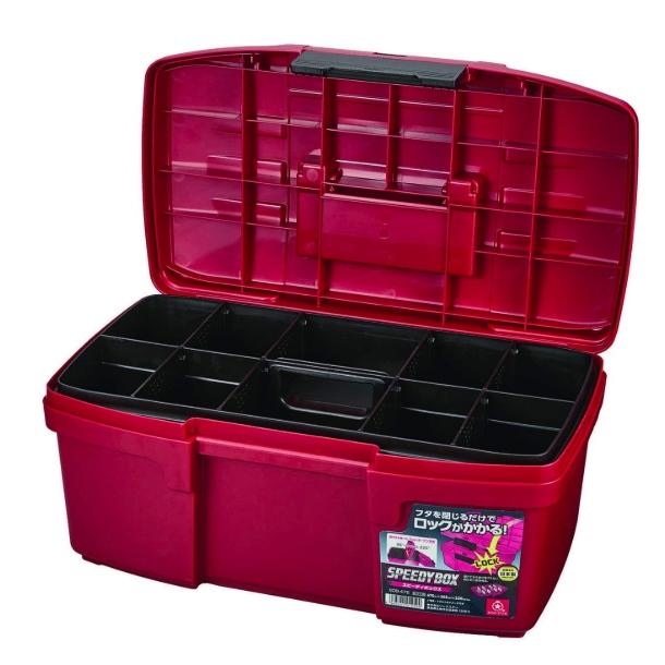 リングスター 大型工具箱 スピーディボックス SDB-475 レッド