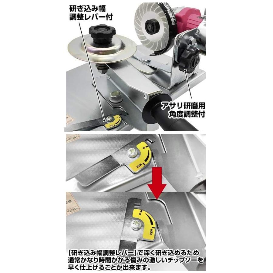 津村鋼業 TK-501型 ツムラのチップソー研磨機 ケン研くんプロ 電子変速グラインダー付 077329 ♪ : カナジン 2号店 - 通販 ...