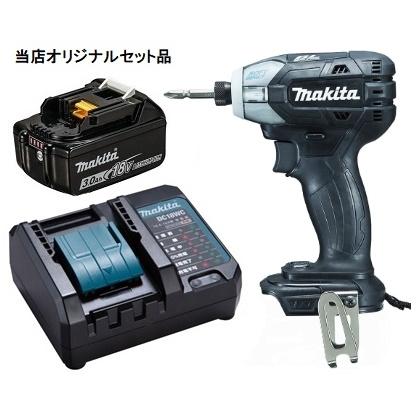 マキタ（makita） 充電式ソフトインパクトドライバ 黒 TS141DZB+