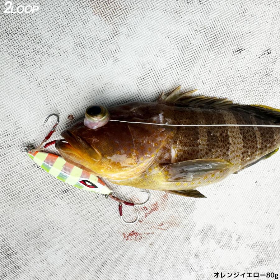 ジギング　TG メタルジグ 8個セット LJ SLJ Amazon.co.jp: Allgu タングステンジグ 参号 40g ケイムラ