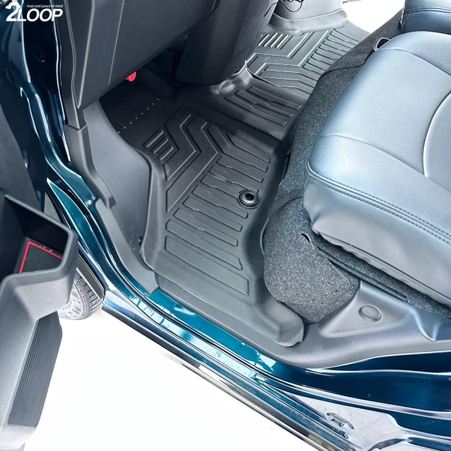 R3.12〜 アトレー S700 S710 RS X デッキバン 専用 3Dフロアマット ラゲッジマット【選択有】お手入れ楽々 ウォータープルーフ |  | 09