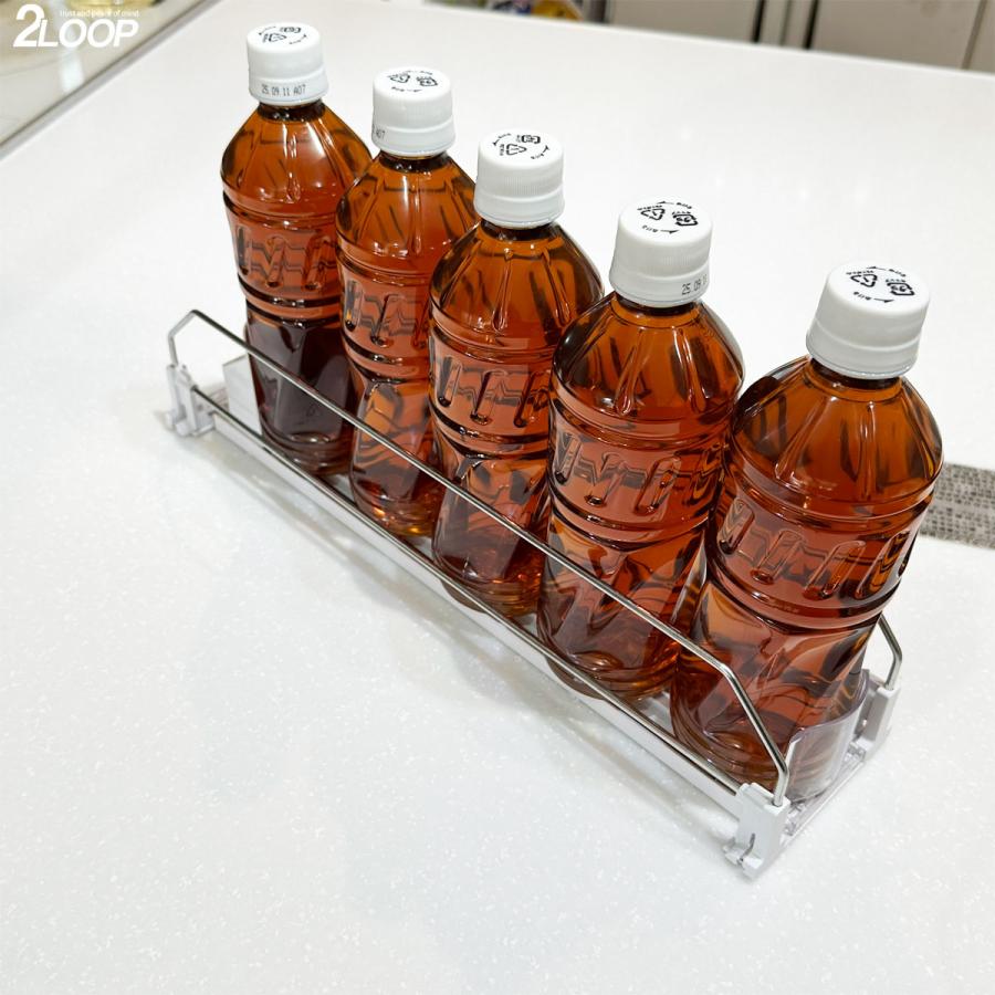 1列 缶ストッカー 陳列棚 ドリンクオーガナイザー お店に 冷蔵庫に かっこいい 250ML 350ML 500M |  | 07