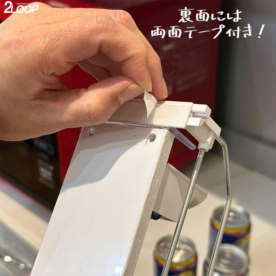 3列 缶ストッカー 陳列棚 ドリンクオーガナイザー お店に 冷蔵庫に かっこいい 250ML 350ML 500ML 瓶 ペットボトルなど |  | 05