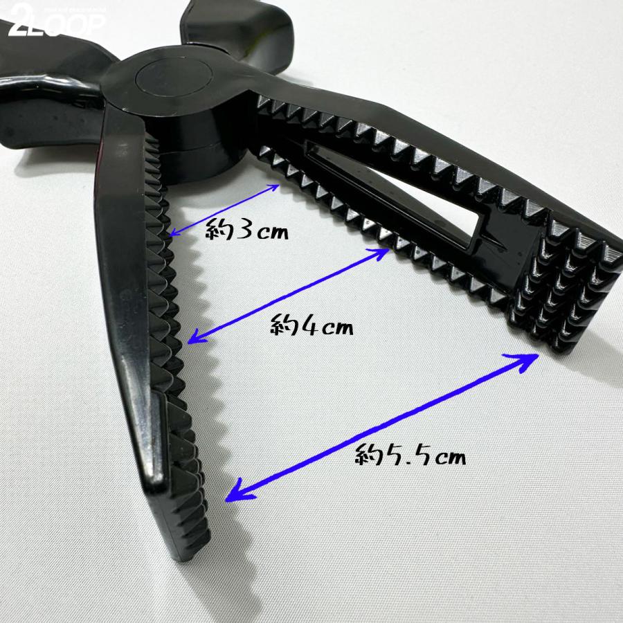 掴んだ魚は逃がさない フィッシュグリップ 魚掴み 釣り アジ イワシ ガシラ メバル サバ を安全に掴もう |  | 06