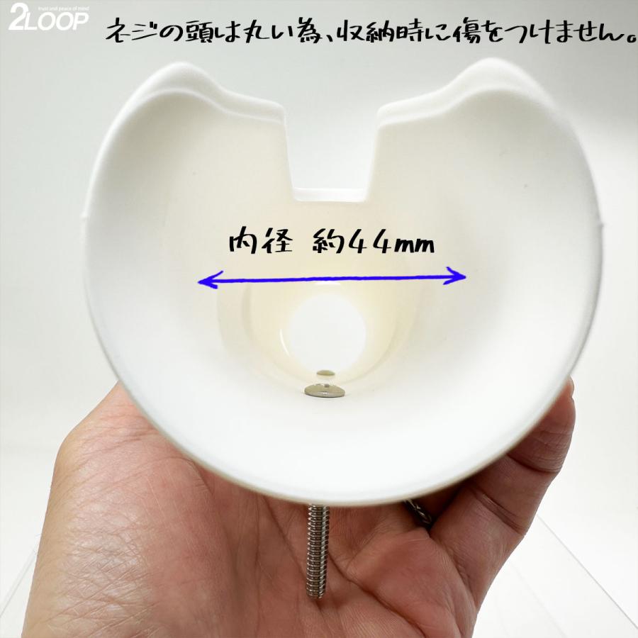 ロッドホルダー 船 2連 耐候 樹脂 白 ネジ固定 ビス ナット付属 船釣り フィッシング 釣り ボート ボート用品 |  | 02