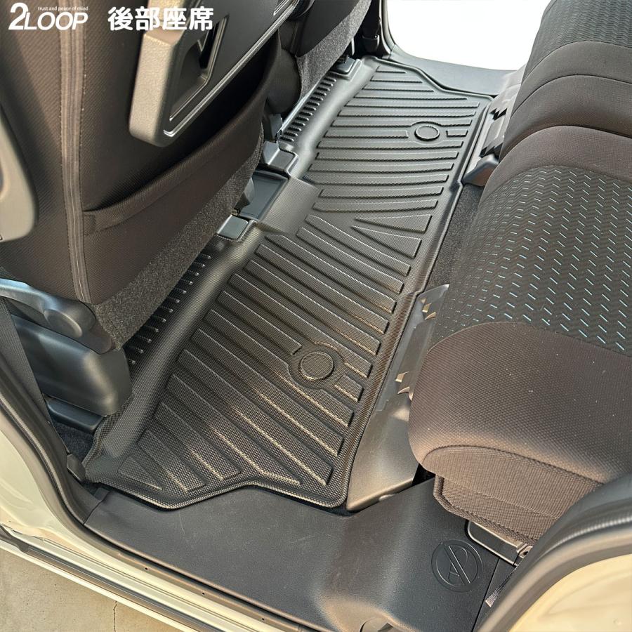 H28.11〜 ルーミー タンク ジャスティー トール M900A M910A系 全グレード 専用 3Dフロアマット ラゲッジマット【選択有】お手入れ楽々 ウォータープルーフ |  | 10