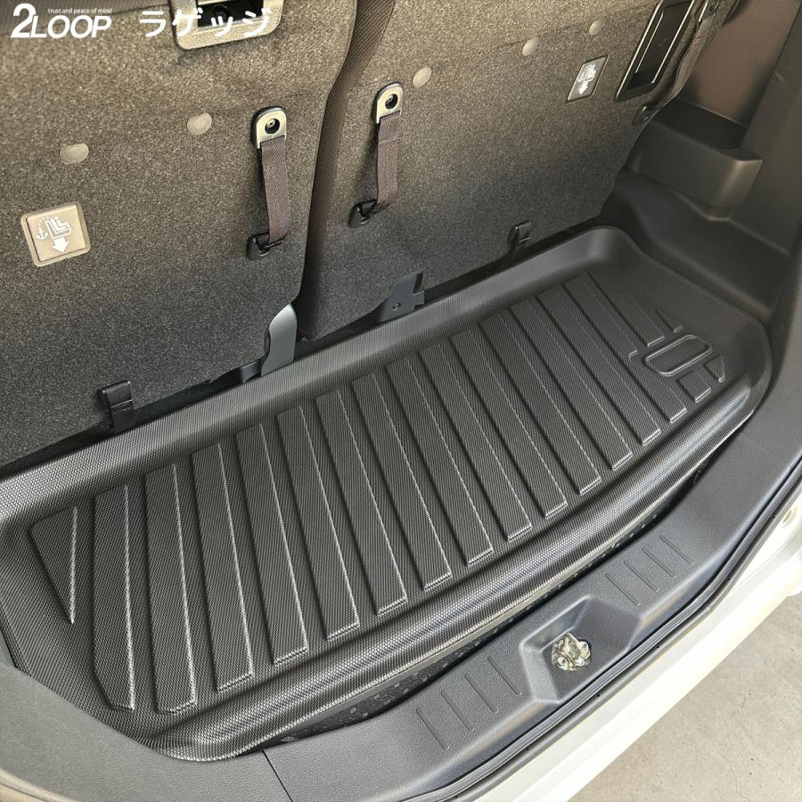 H28.11〜 ルーミー タンク ジャスティー トール M900A M910A系 全グレード 専用 3Dフロアマット ラゲッジマット【選択有】お手入れ楽々 ウォータープルーフ |  | 11