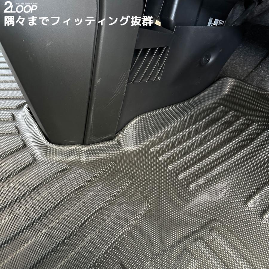 H28.11〜 ルーミー タンク ジャスティー トール M900A M910A系 全グレード 専用 3Dフロアマット ラゲッジマット【選択有】お手入れ楽々 ウォータープルーフ |  | 12