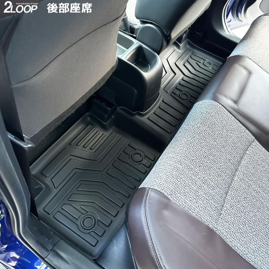 R2.2〜 ヤリス R2.9〜 ヤリスクロス 専用 3Dフロアマット ラゲッジマット 単品 フルセット 【選択有】お手入れ楽々 ウォータープルーフ |  | 10
