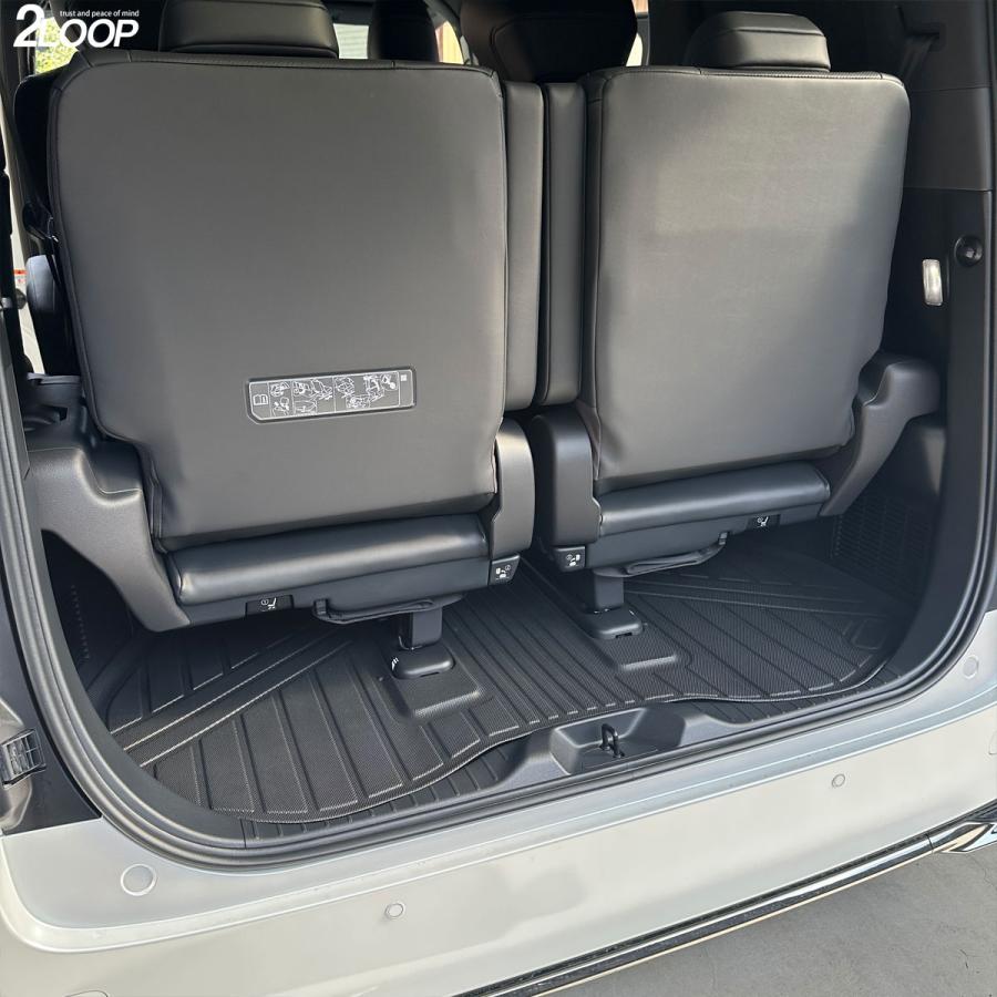 R5.7〜 アルファード ヴェルファイア 40系 フロアマット 7人乗り専用 3Dフロアマット ラゲッジマット【選択有】お手入れ楽々 ウォータープルーフ |  | 13