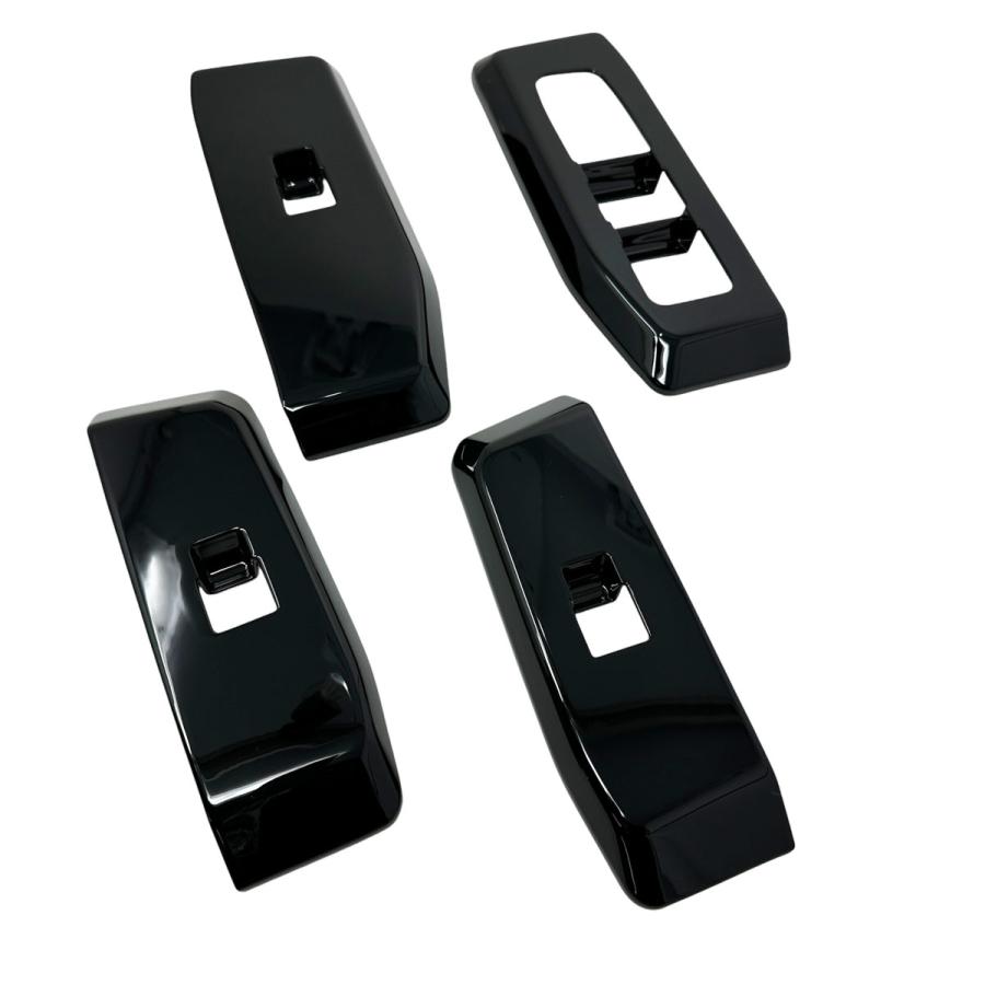 ランクル250 カスタム パーツ R6.4〜 ランドクルーザー 250 TRJ250W GDJ250W ドア スイッチ パネル ウインドウパネル カバー 4点 内装パーツ 【カラー選択】 |  | 14