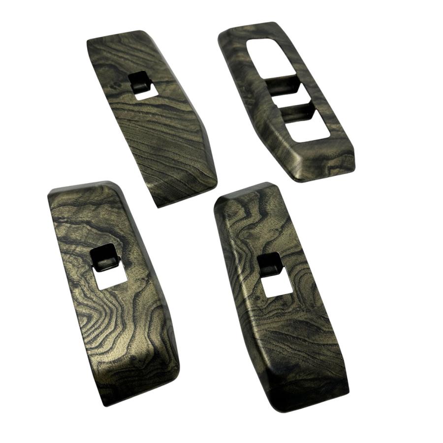 ランクル250 カスタム パーツ R6.4〜 ランドクルーザー 250 TRJ250W GDJ250W ドア スイッチ パネル ウインドウパネル カバー 4点 内装パーツ 【カラー選択】 |  | 15