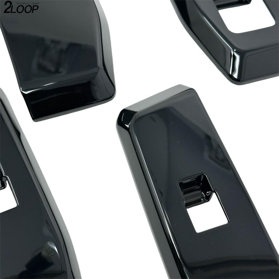 ランクル250 カスタム パーツ R6.4〜 ランドクルーザー 250 TRJ250W GDJ250W ドア スイッチ パネル ウインドウパネル カバー 4点 内装パーツ 【カラー選択】 |  | 09