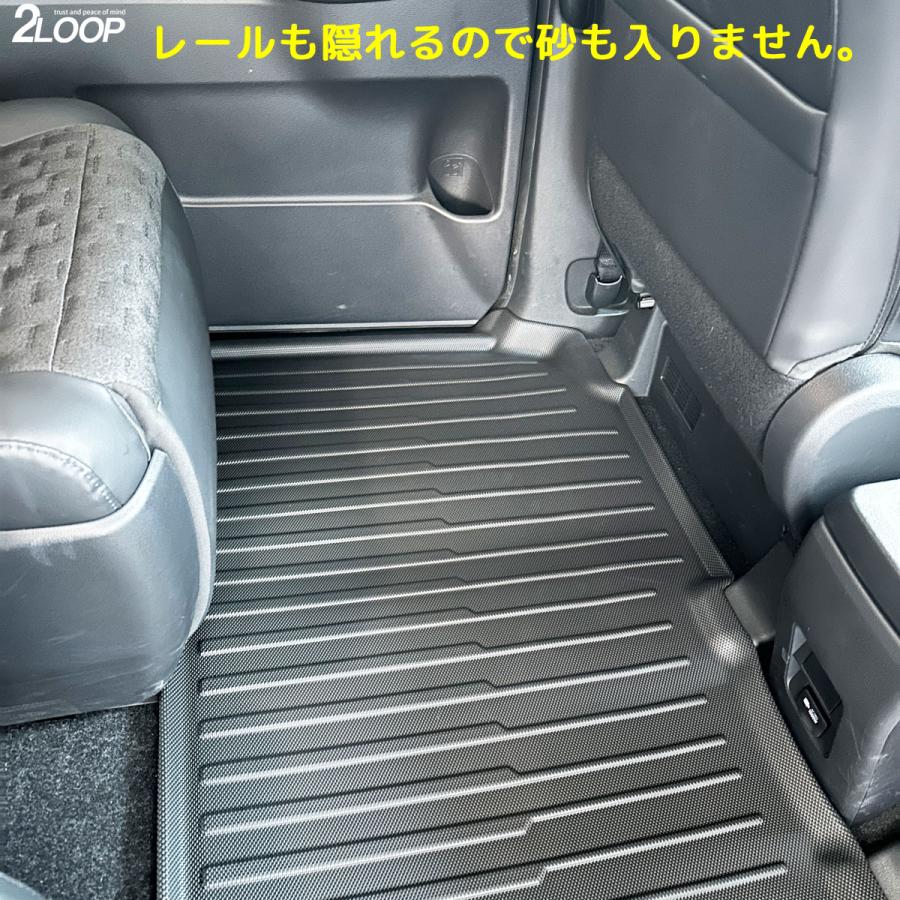 ノア ヴォクシー90系 3d マット 2列目 3Dフロアマット セカンドシート