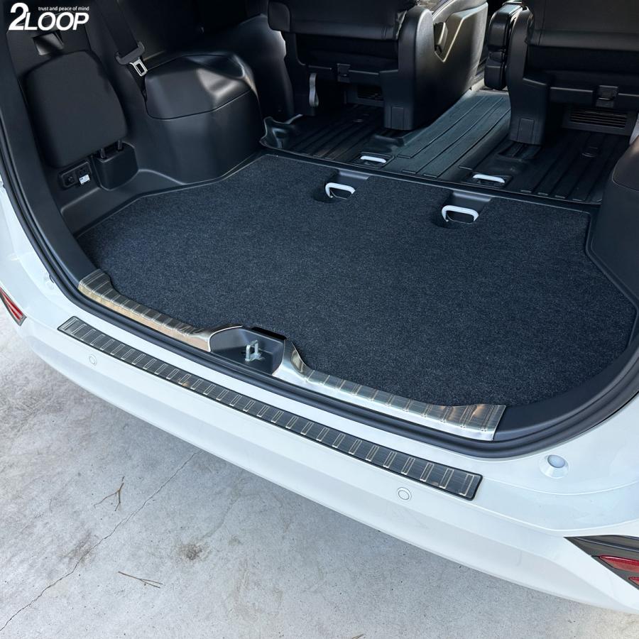 ヴォクシー90系VOXY ノア90系 スカッフプレート【E101a】 ノア ヴォクシー 90系 カスタムパーツ ラゲッジ リア スカッフプレート