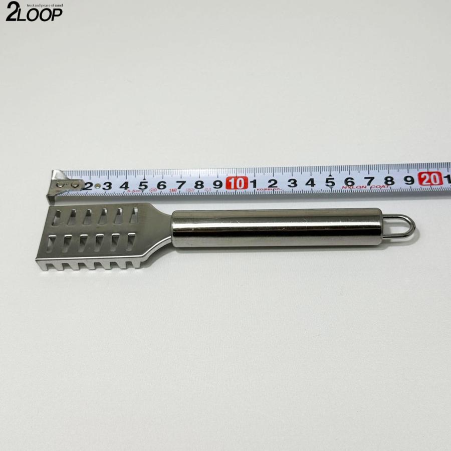 すっきり うろこ取り ステンレス 飛び散りにくい構造 魚 料理 捌く 際に 鱗 ウロコ 除去 |  | 02