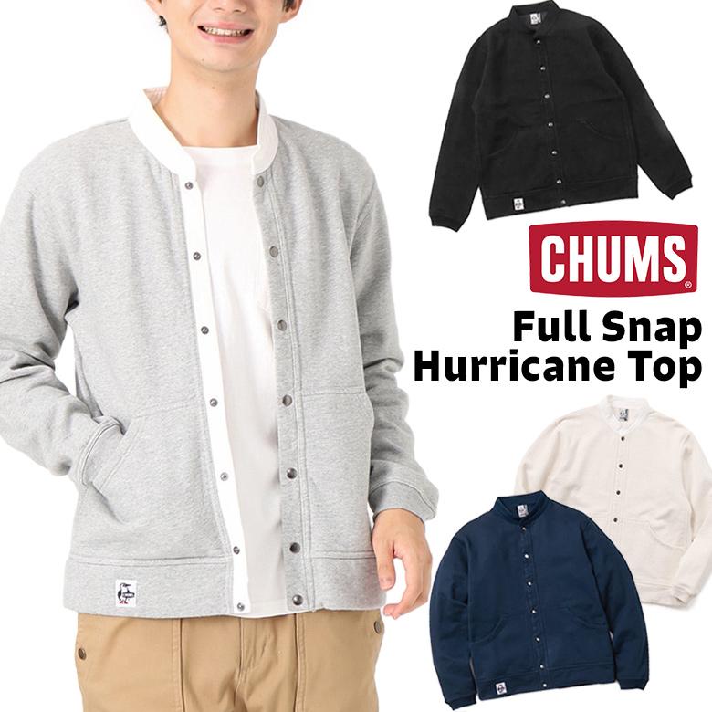 CHUMS チャムス スウェット Full Snap Hurricane Top フル CHUMS チャムス スウェット Full Snap Hurricane Top フル