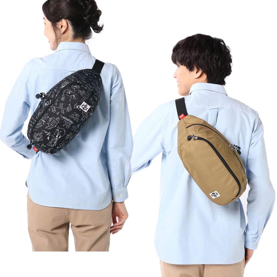 CHUMS チャムス ボディバッグ Recycle Oval Waist Pack リサイクル 