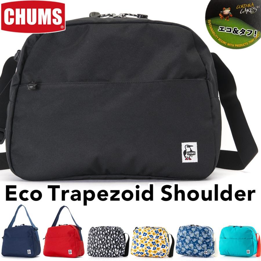Chums チャムス ショルダーバッグ エコ トラペゾイド ショルダー Eco Trapezoid Shoulder Cm 642 2m50cm 通販 Yahoo ショッピング