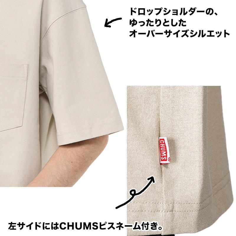 CHUMS チャムス Tシャツ Heavy Weight Pocket T-Shirt ヘビー CHUMS チャムス Tシャツ Heavy Weight Pocket T-Shirt ヘビー